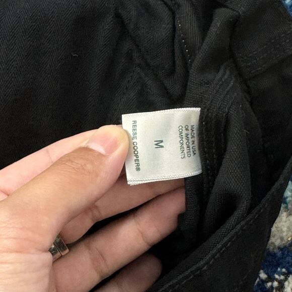 Reese Cooper Crop Short Jacket Black Sz Small Made in USA - Picture 7 of 7